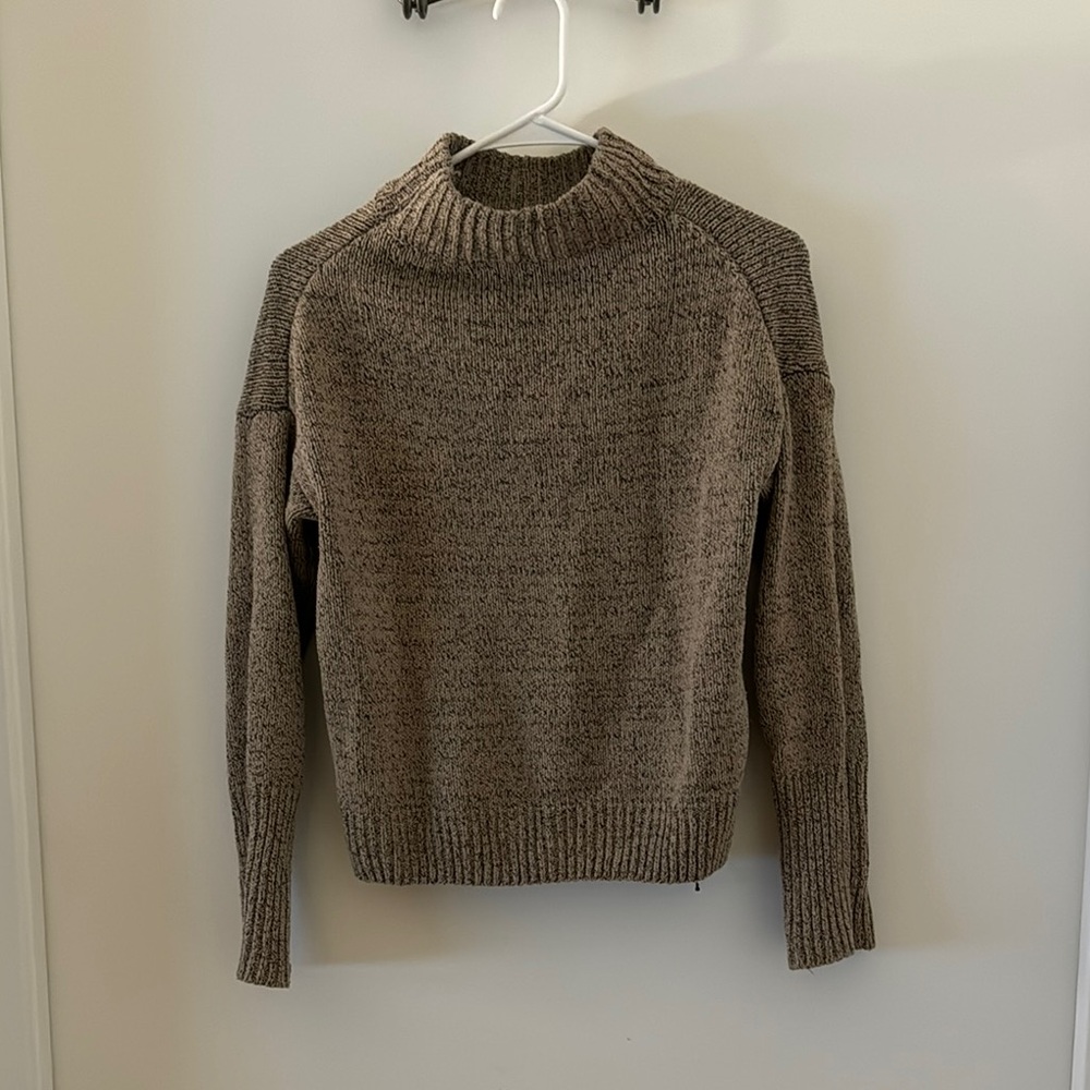 Cozy Brown Knit Sweater